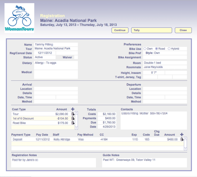 Redesigned Registration Screen in FileMaker Pro
